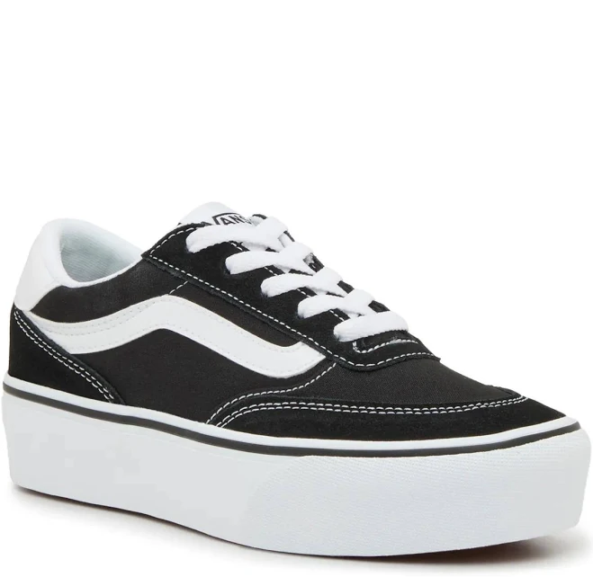 Vans Women's Brooklyn LS Platform Chunky Low-top Sneakers
