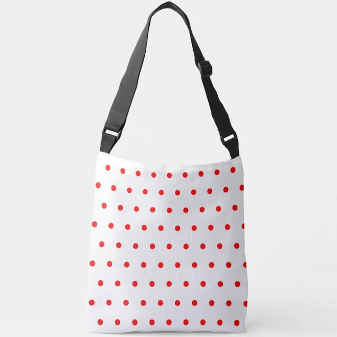 Geometric Polka Dot Crossbody Bag