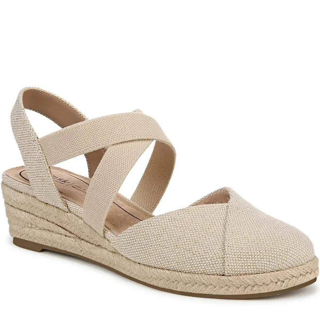 LifeStride Women's Kimball Espadrille Wedge Sandals