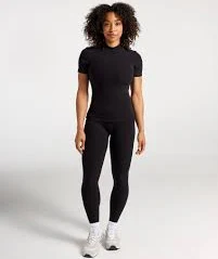 Bylt Premium Basics Rib Mockneck Short Sleeve