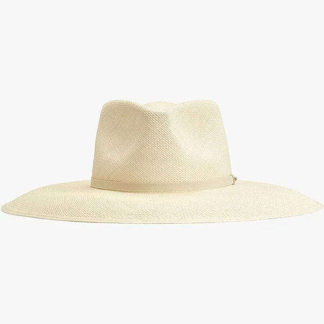 Women's Cuyana Wide Brim Straw Hat