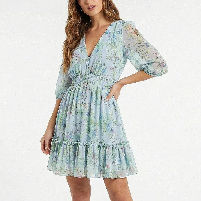 Women's Taylor A-Line Floral Mini Dress