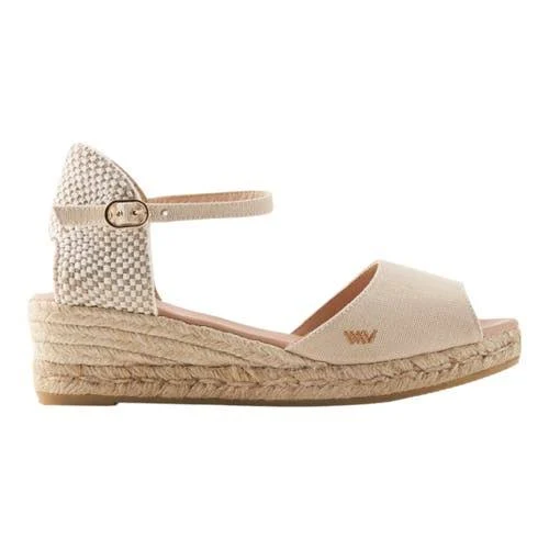 Viscata Cavall Women's Canvas Espadrille Sandal Wedges
