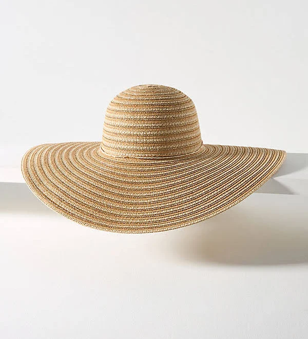 San Diego Hat Co. Women's Floppy Wide Brim Straw Sun Hat