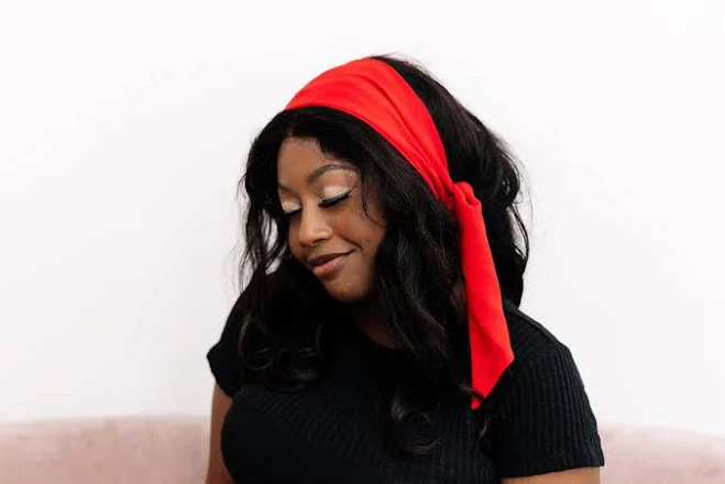 Chiffon Bandana Hair Scarf