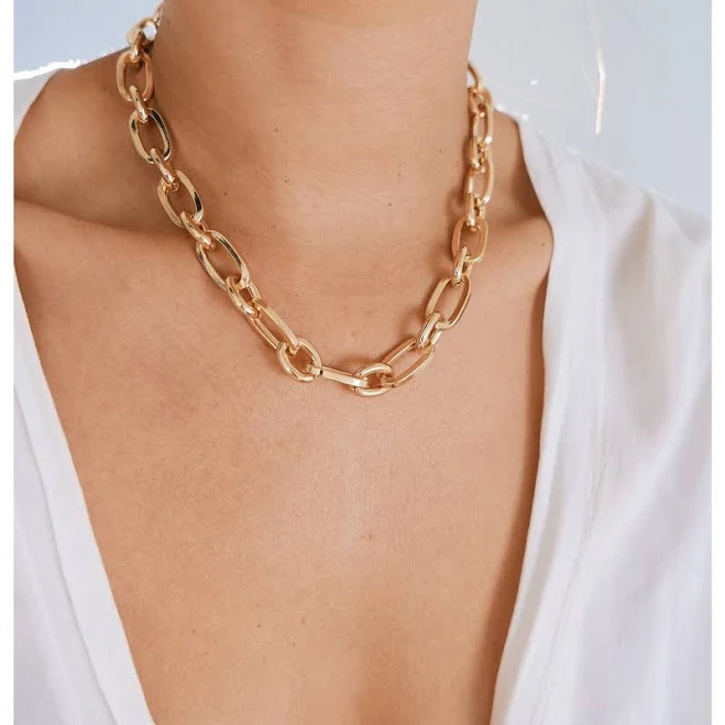 Chunky Gold Chain Necklace