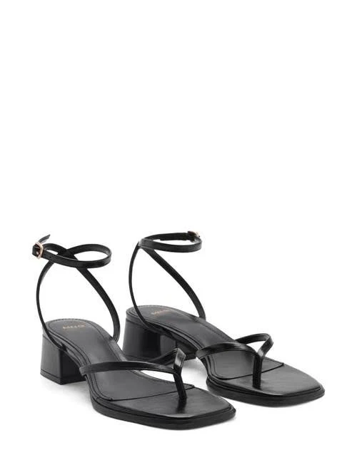 MANGO Women's Strappy Heeled Sandals