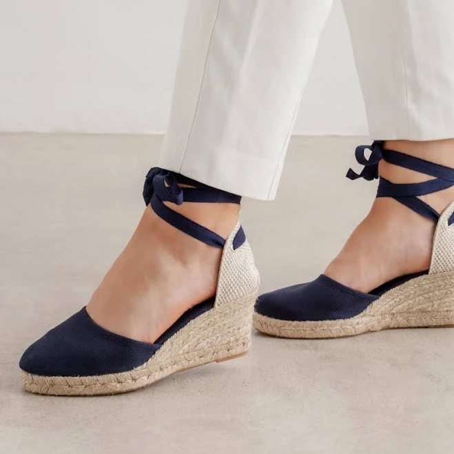 Biankina Sevilla Eco Canvas Espadrille Wedge