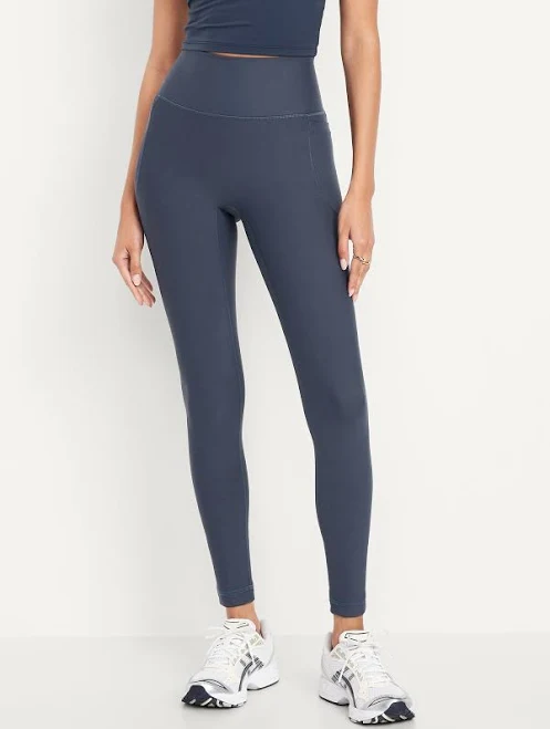 Old Navy Women's Extra-High Waisted Powersoft 7/8 Pocket Leggings