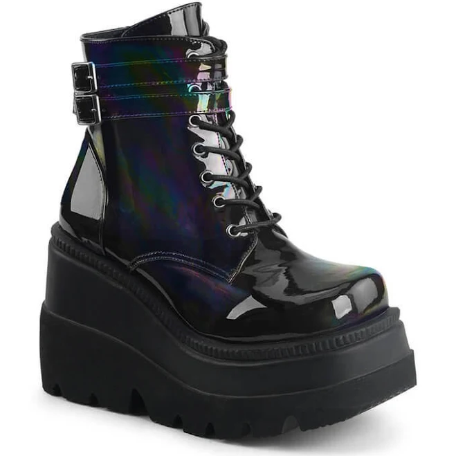 Demonia SHAKER-52 Women's Platform Boots