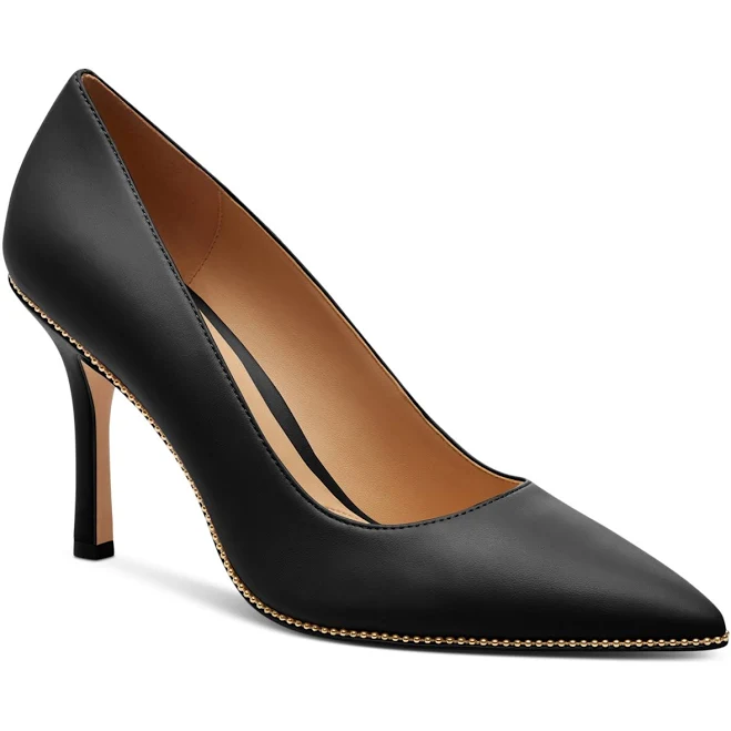 Coach Women's Samantha Leather Pointed Pumps