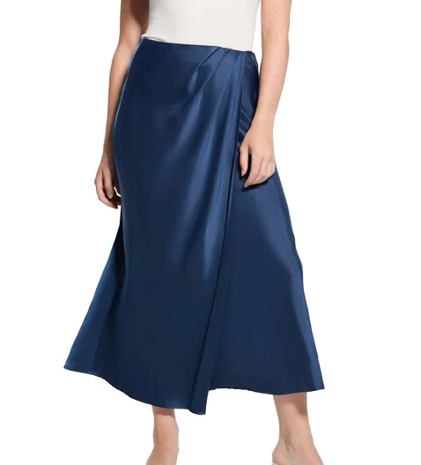 Guess Women's Anastasia Satin Midi Skirt