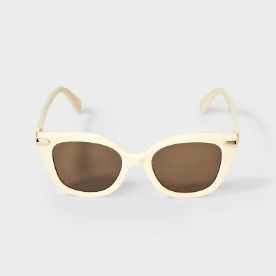 A New Day Women's Cateye Metal Sunglasses