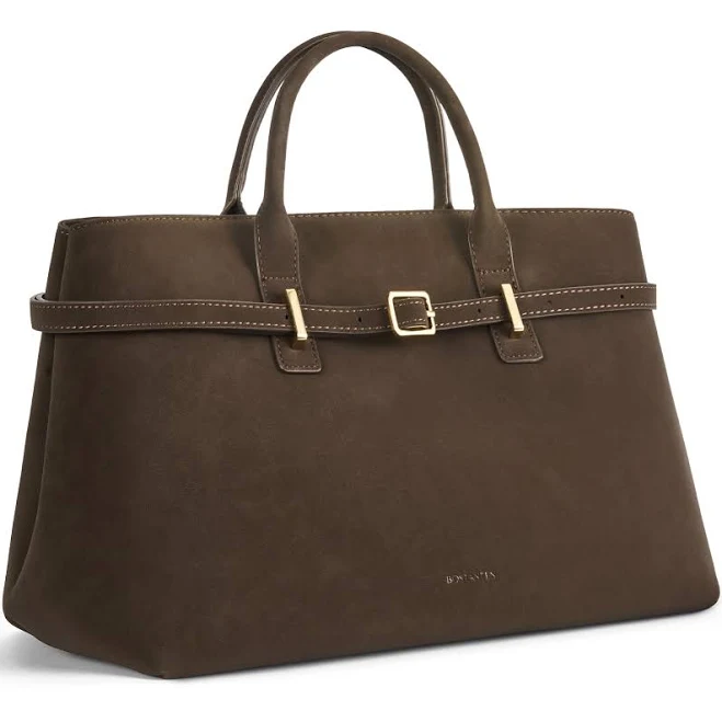 Bostanten Vegan Leather Satchel Bag