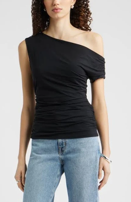 Nordstrom Asymmetric One-Shoulder Top