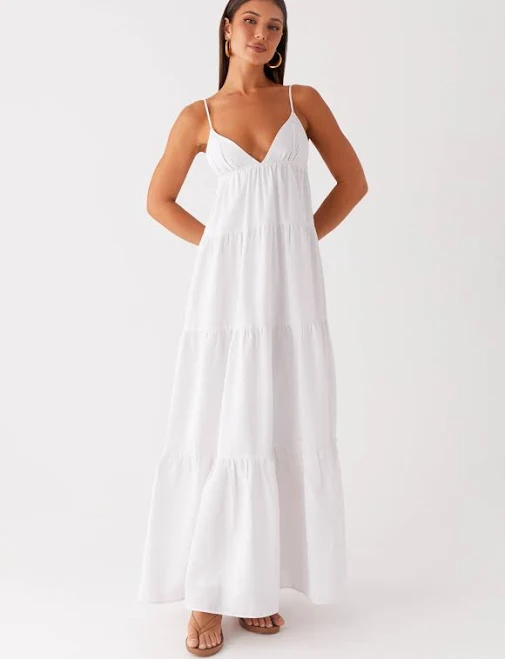 Peppermayo white maxi dress Size 16 #maxidress...