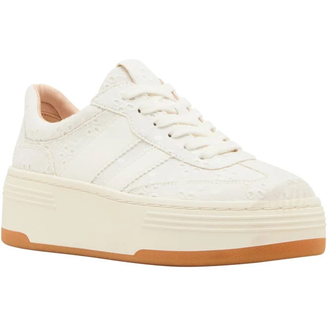 Madden Girl Women's Livvyy Platform Lace-up Sneakers