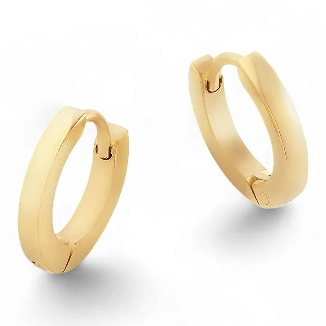 Mint & Lily Women's Dainty Huggie Hoop Earrings