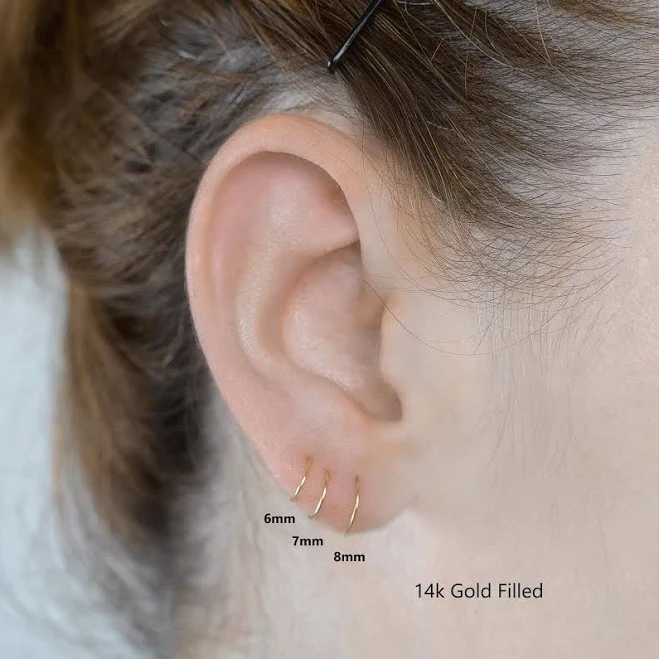 Minimalist Hoop Earrings