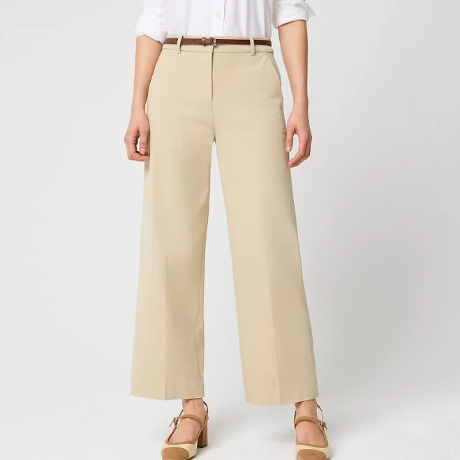 Women's Remy Wide-Leg Cropped Pant J.Crew Factory