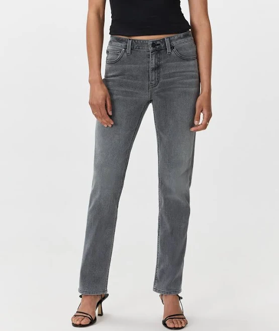 Quince Women's Luna Stretch Slim Straight Jeans