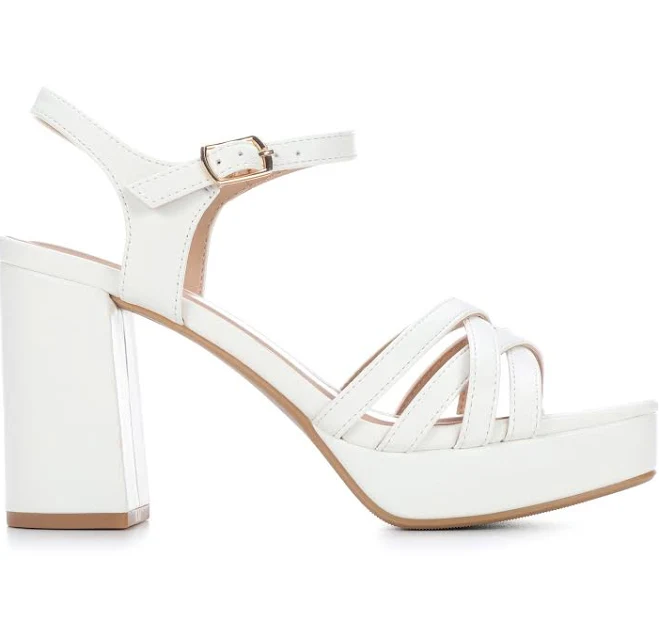 Y-Not Women's Loona-S Block Heel Sandals
