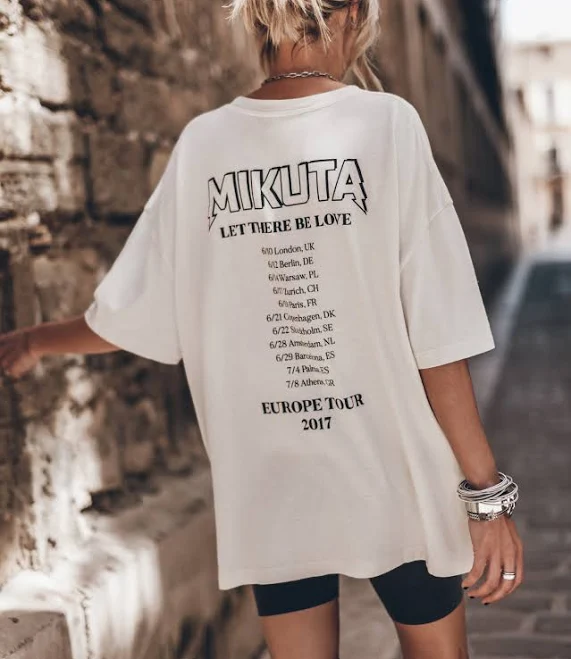 MIKUTA Vintage Rock T-Shirt