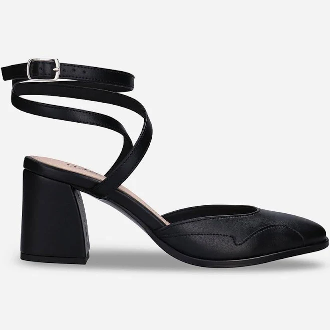 Lisa Women's Vegan Apple Leather Strappy Heels