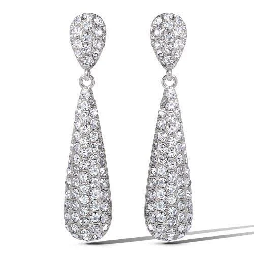 Jessica Simpson Crystal Drop Earrings
