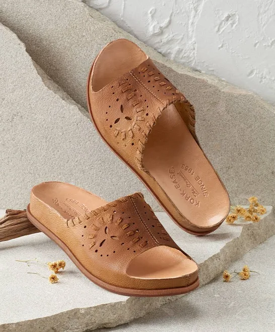 Kork-Ease Tutsi Woven Slides