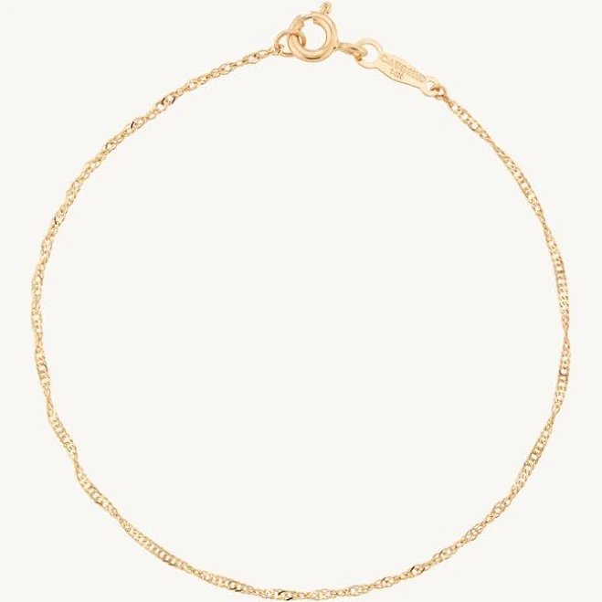Sweet Nothing Gold Chain Bracelet Yellow Gold