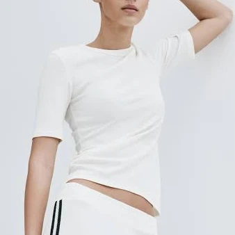 H&M Ladies Ribbed T-Shirt