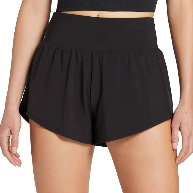 Tailored linen blend shorts with a paperbag waist