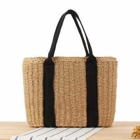 Straw Tote Bag