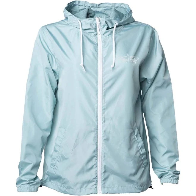 Reel Fishy Tarpon Full-Zip Water-Resistant Windbreaker