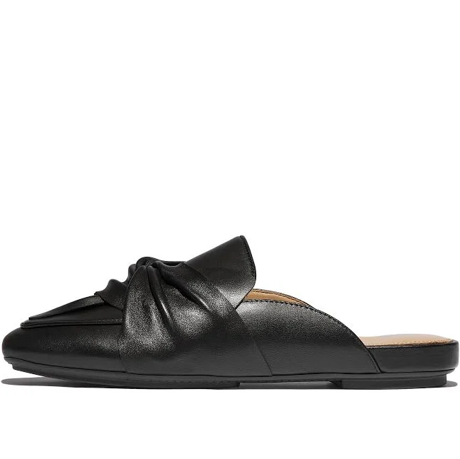 Women's DELICATO Soft-Twist Leather Mules