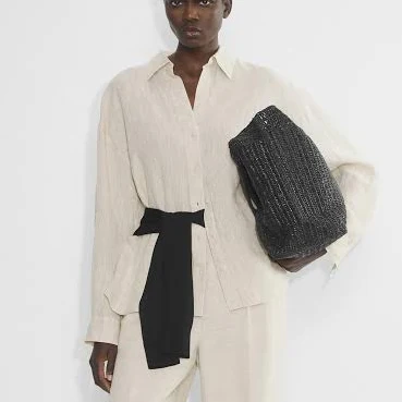 Aritzia Women's Babaton Archive Linen Shirt