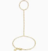 Gorjana Women's Parker 18K Gold Hand Chain