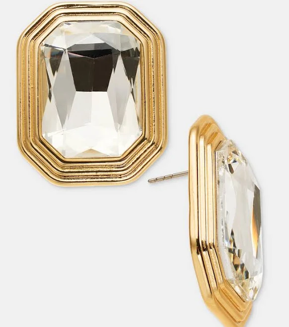 INC International Concepts Women's Crystal Statement Stud Earrings