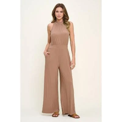 West K Women's Nina Halter Neck Jumpsuit