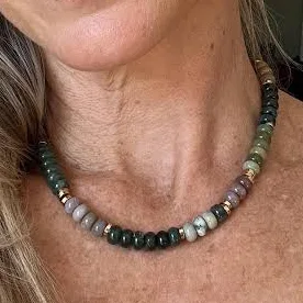 Agate Boho Necklace