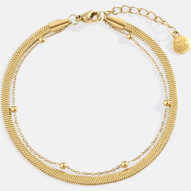 Mint & Lily Everyday Stacked Bracelet