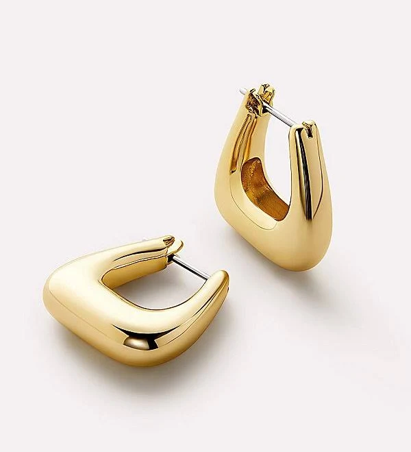 Ana Luisa Colene Chunky Hoop Earrings