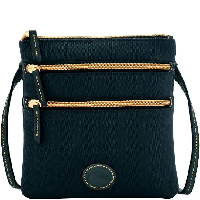 Dooney & Bourke Women's Bags Dooney & Bourke North South Triple Zip Nylon Crossbody