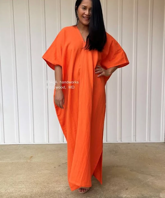 Grace Double Gauze Caftan Dress