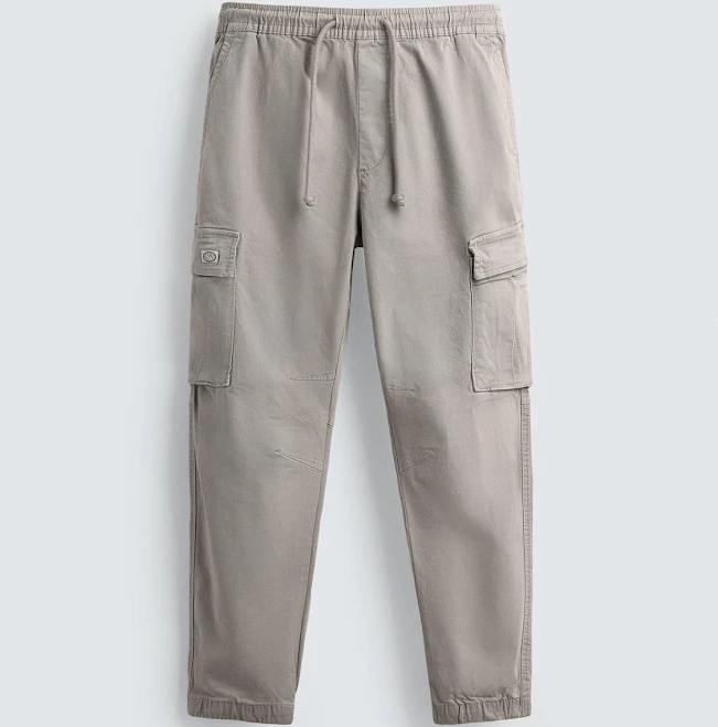 Zara Men's Slim Fit Cargo Pants