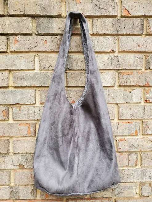Suede Hobo Sholder Bag