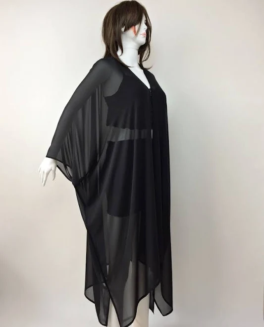 Sheer Chiffon Kimono