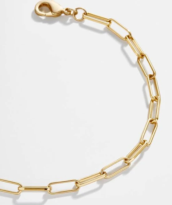 BaubleBar Hera Link Paperclip Chain Bracelet