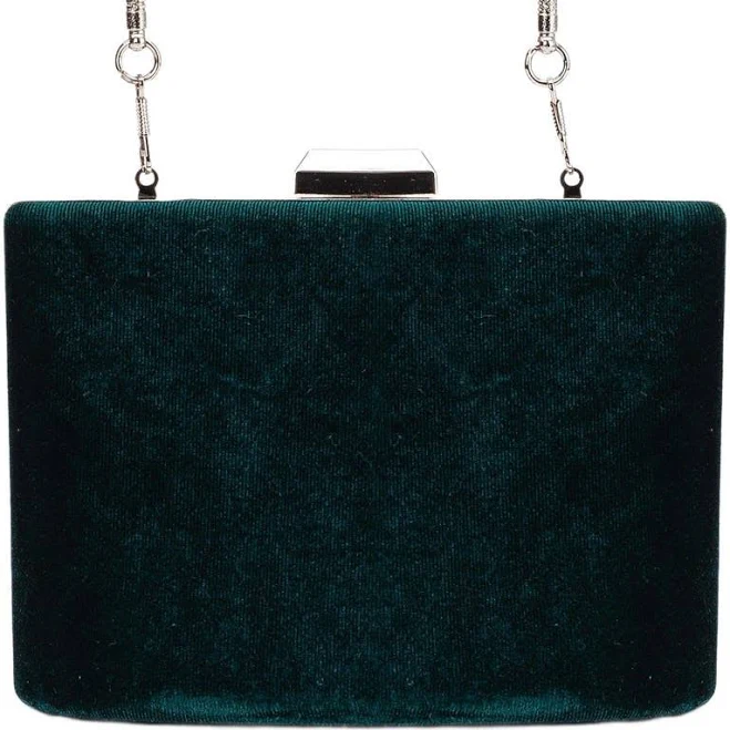 Forever & Always Shoes Women's Alba Velvet Clutch